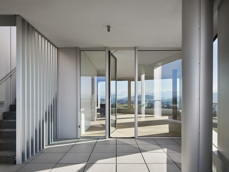 Bäre Tower / Burkard Meyer Architekten - Interior Photography, Door, Facade