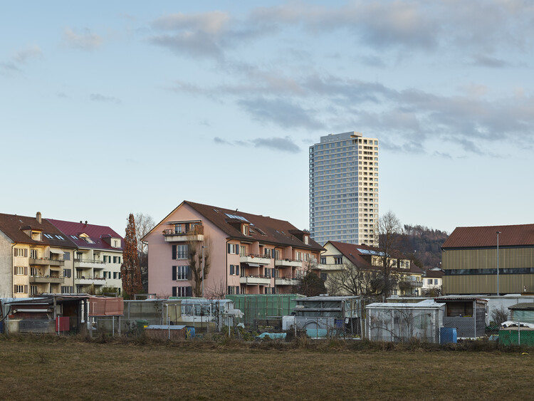 Bäre Tower / Burkard Meyer Architekten - Exterior Photography, Windows, Cityscape