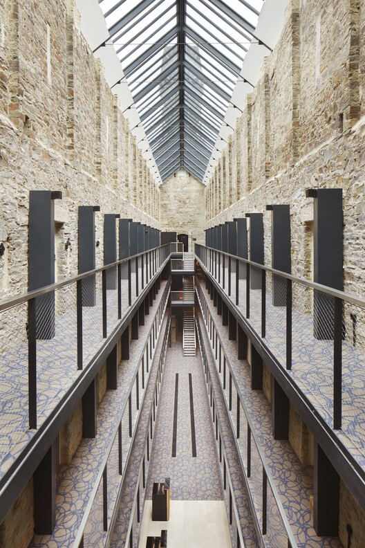 Bodmin Jail Hotel and Visitor Attraction  / Twelve Architects - Exterior Photography, Facade, Handrail, Windows, Beam