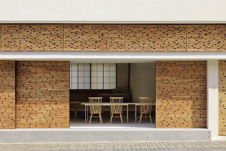 Cup of Tea Ensemble Hotel / Kraft Architects - Interior Photography, Windows, Chair, Brick, Facade