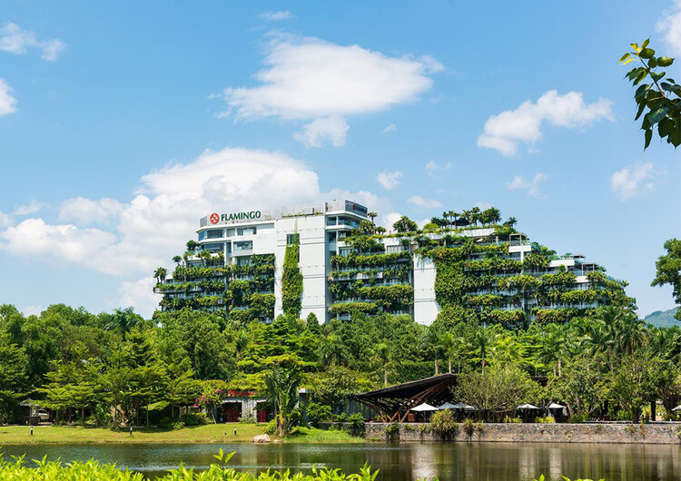 Flamingo Dai Lai Resort / Flamingo Architecture - Exterior Photography, Waterfront, Forest, Garden