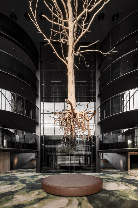 Grand Emily Hotel Lobby / YOD Group - Interior Photography, Stairs, Facade