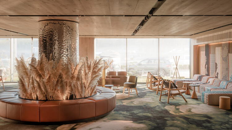 Grand Emily Hotel Lobby / YOD Group - Interior Photography, Living Room, Chair