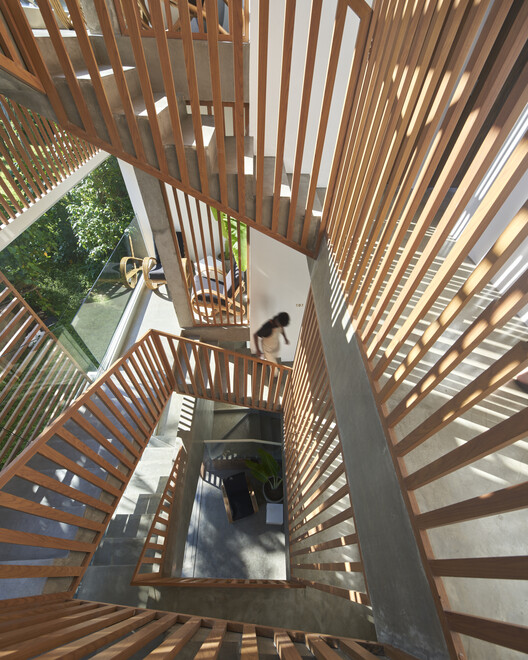 Harding Boutique Hotel / ANARCHITECT - Interior Photography, Stairs, Beam, Handrail