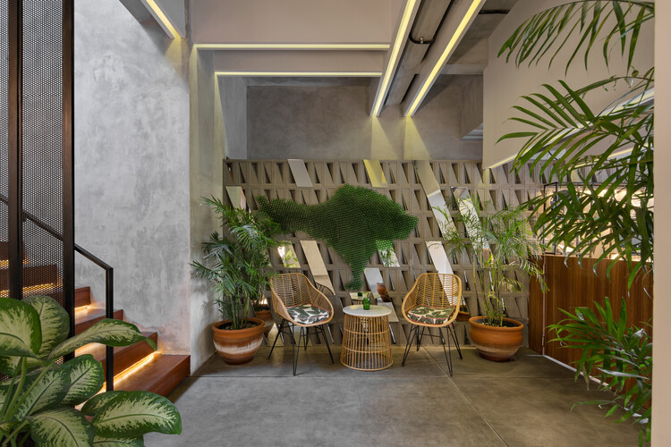 Kemilau Hotel  / PSA Studio - Interior Photography, Chair, Garden