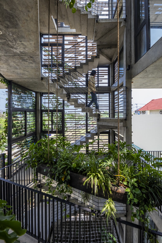 Thalia Boutique Hotel / Ho Khue Architects - Exterior Photography, Facade, Handrail