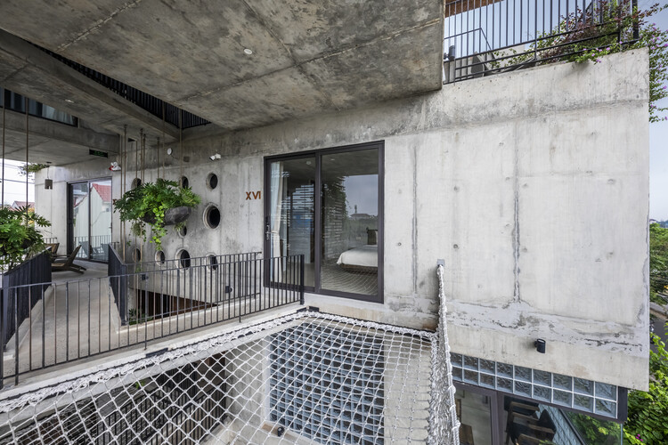 Thalia Boutique Hotel / Ho Khue Architects - Exterior Photography, Facade, Windows, Beam, Handrail