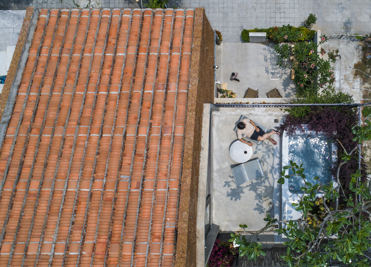 Thalia Boutique Hotel / Ho Khue Architects - Exterior Photography, Brick, Facade